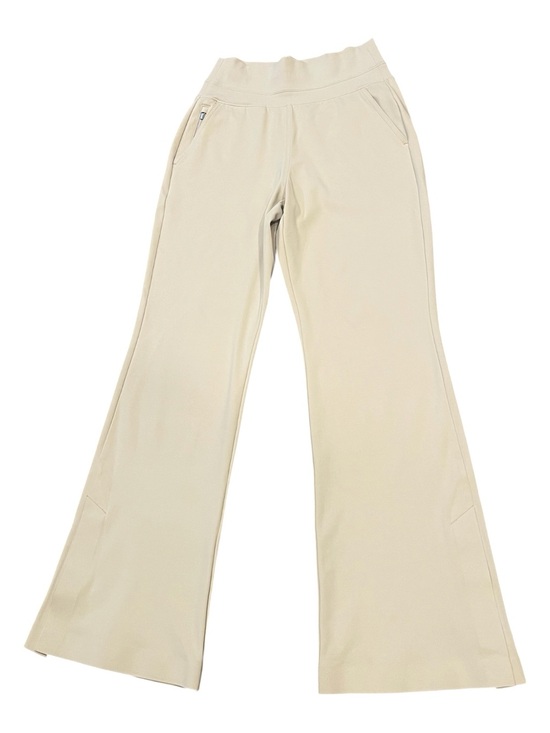 Athleta Pants - Athleta Venice Cream Flare Leg Performance Pants Size XS Side Slits